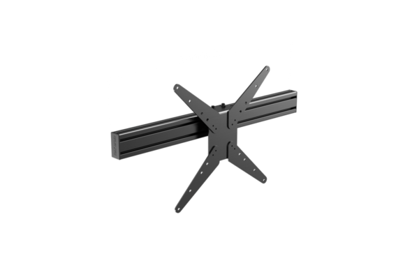 Small Monitor Stand Center Piece with Vesa Mount - 800mm / 31.5" Wide - Image 4